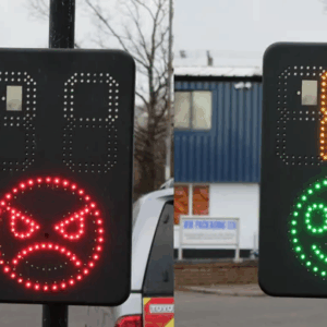 Speed Indication Sign Pole Mounted Speed Indication Signs | Roadside Technologies