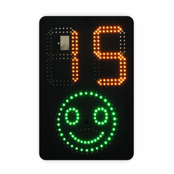 pole mounted speed indicator signs
