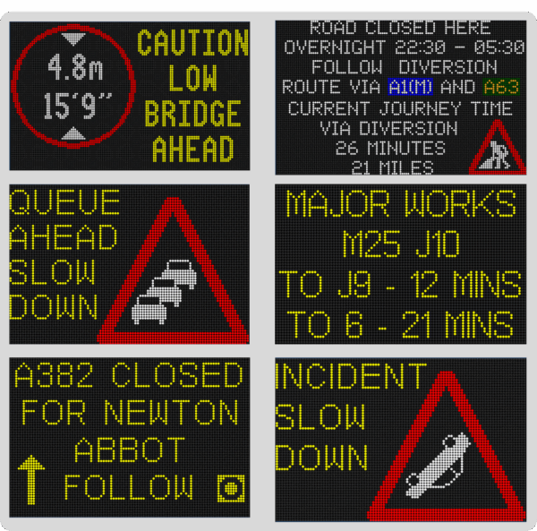 vms l hd (large mobile variable message sign)